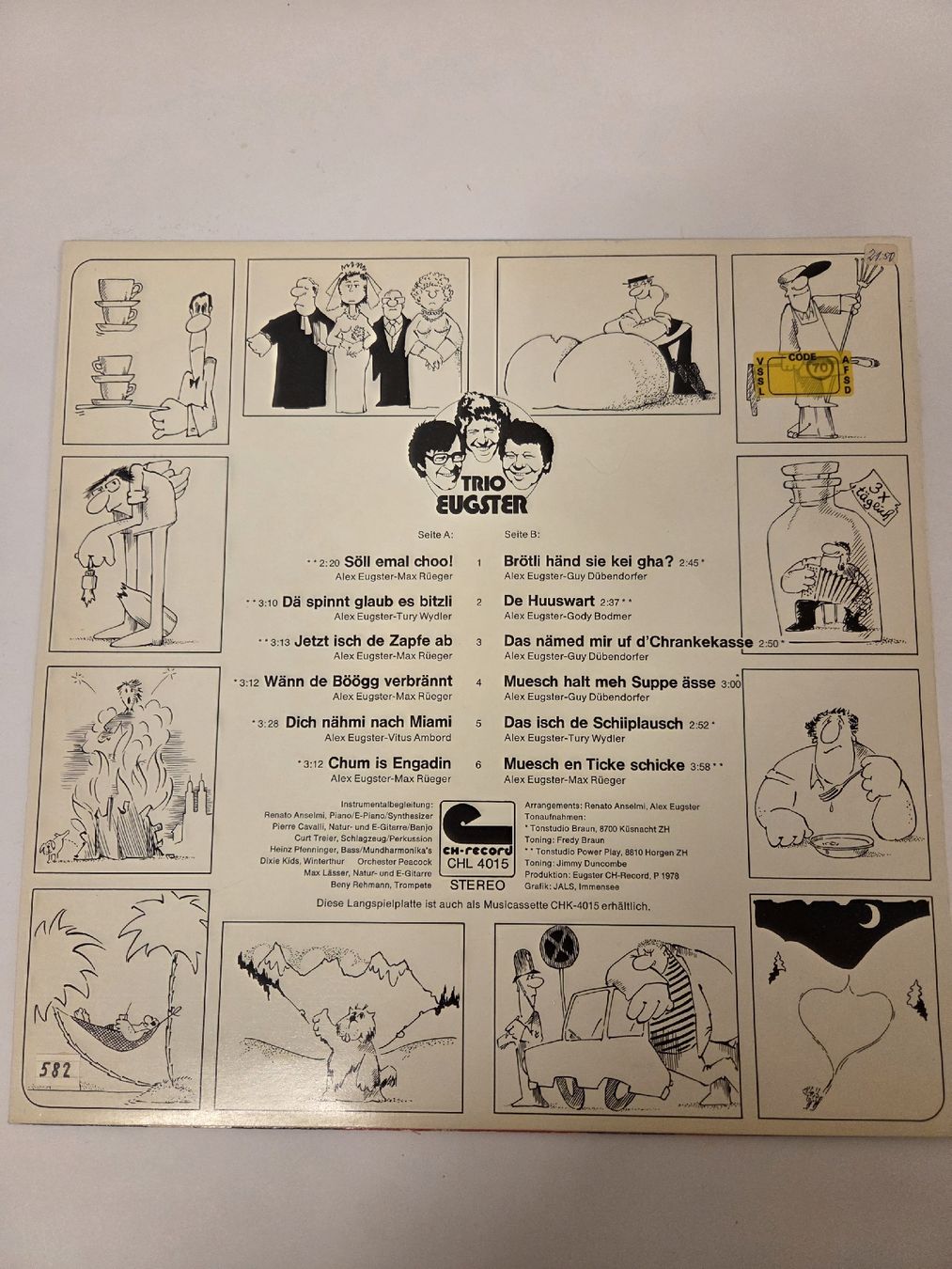 Schallplatten: Trio Eugster - Nr. 10 - Schallplatte – Gebraucht aus Jegenstorf von AloeVera19 1