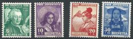 Série Pro Juventute 1938, neuf ** / Neu **