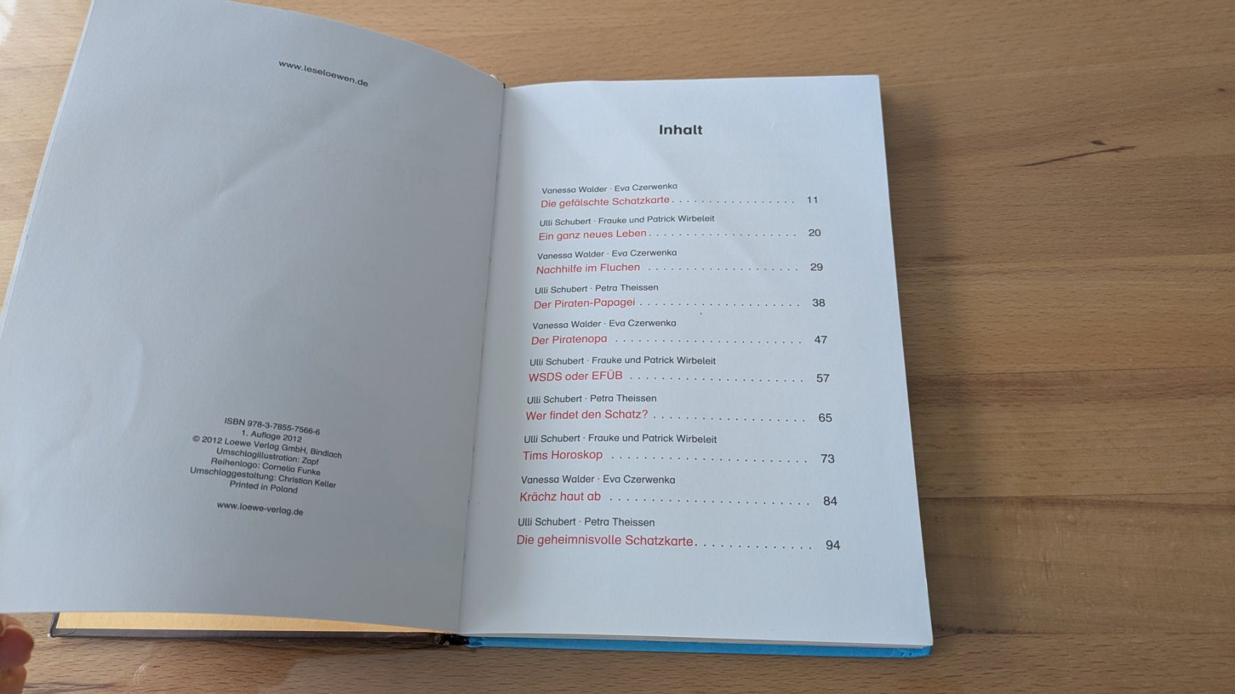 Libri: Leselöwen - Die schönsten Piratengeschichten – Usato da Staufen venduto da Fleby84 2