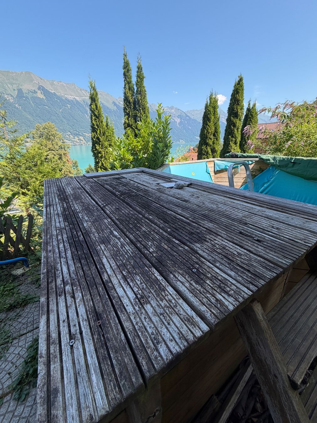 Schwimmbad: Holzpool komplett mit Filteranlage – gebraucht – Gebraucht aus Grindelwald von svenboesch 5