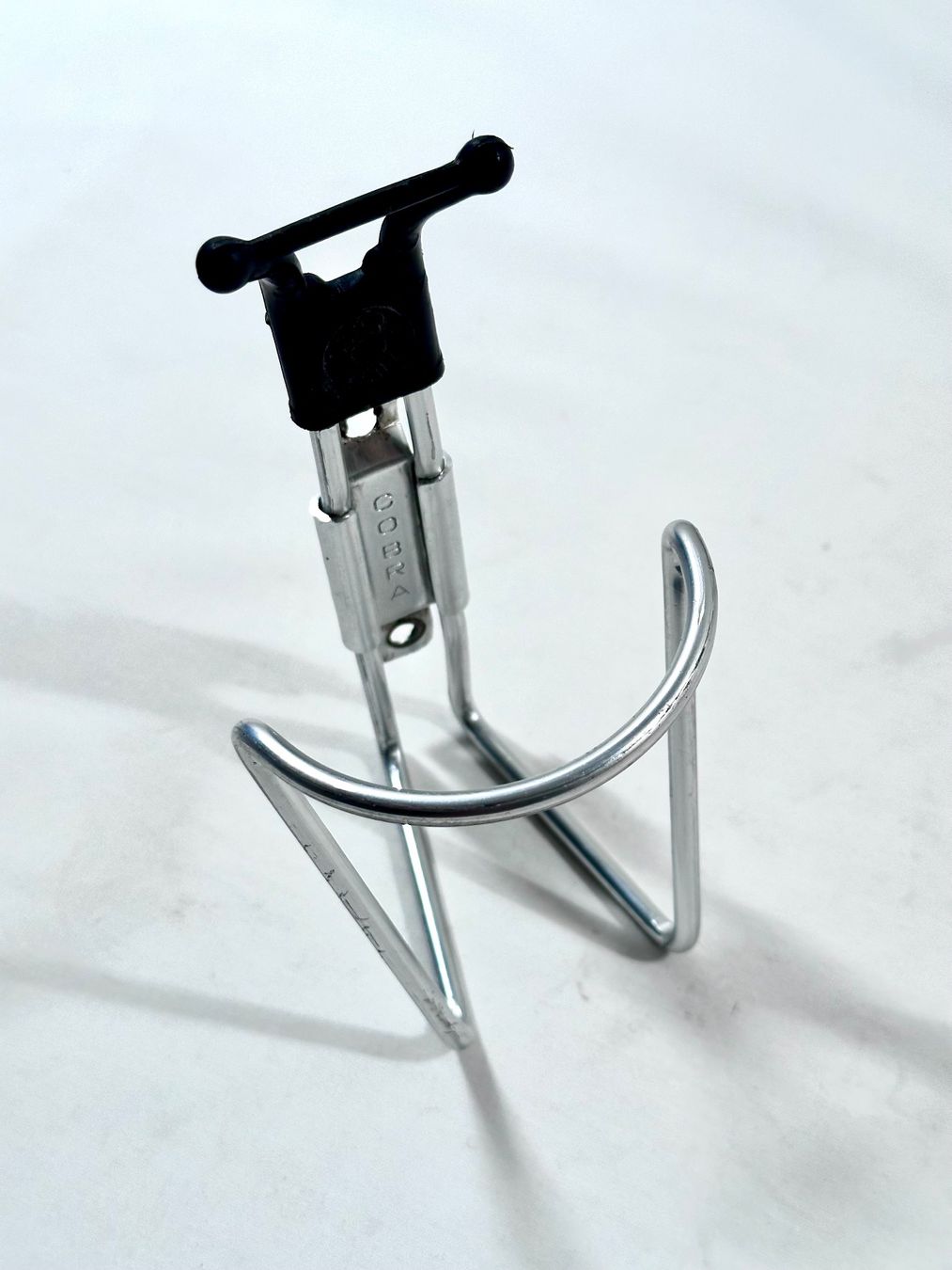Porte-bidon Cobra Alloy Vintage - Fabriqué En Italie, Aluminium, Années 70/80