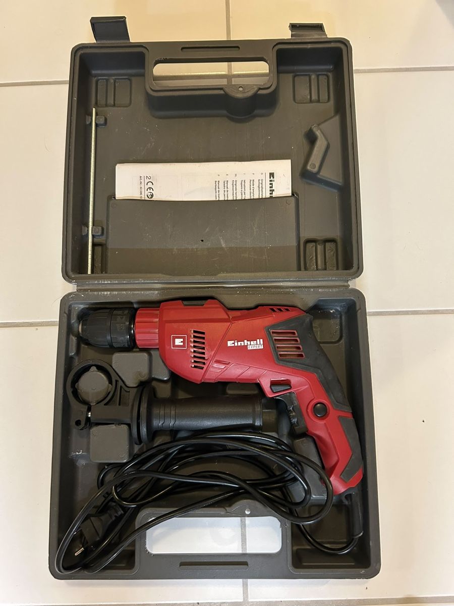 Einhell Bohrmaschinen: Einhell Schlagbohrmaschine TE-ID 500 E mit Koffer – Gebraucht aus Endingen von Noisy-Colours