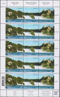 2015, OZ237 (Rheinfall) Zierbogen postfrisch **
