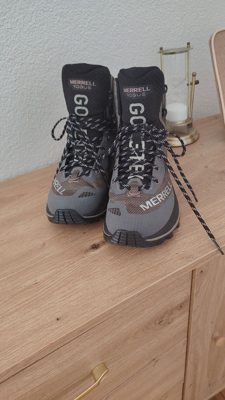 Hufschuhe: Merrell Boots Gore-Tex Grey Size 38.5 – Neu (gemäss Beschreibung) aus Hochdorf von ema_5bbv 4