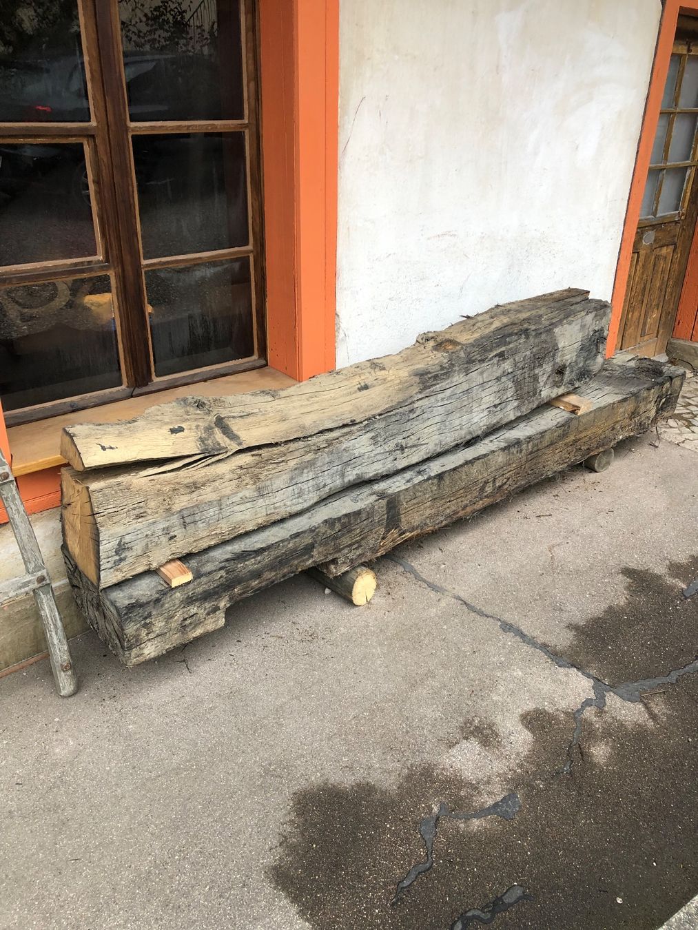 Articoli in legno: Eichenbalken Altholz – Usato da Schleitheim venduto da Oiram58