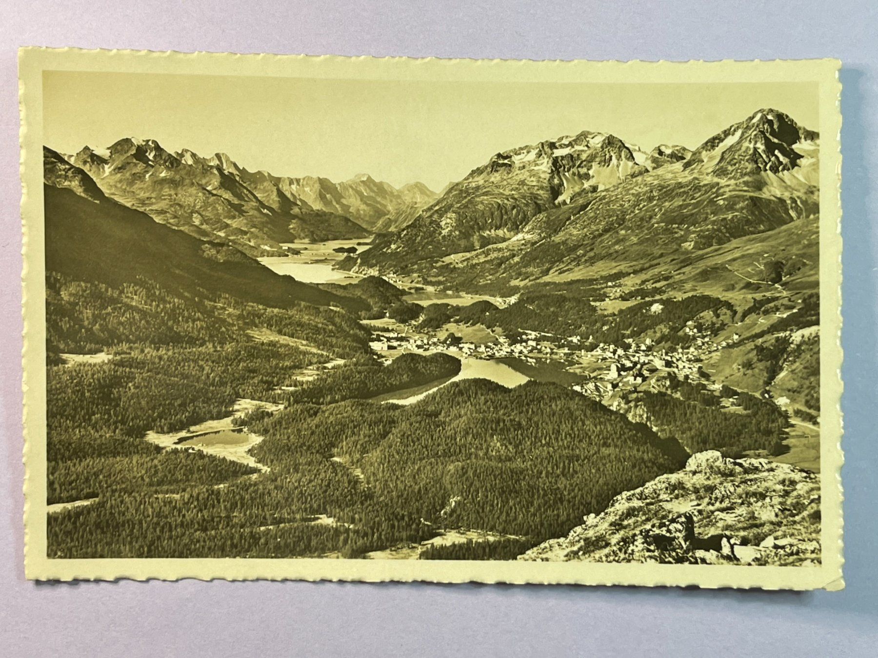 Cartes postales: Muottas-Kulm – D'occasion à Steg VS par _vinci_
