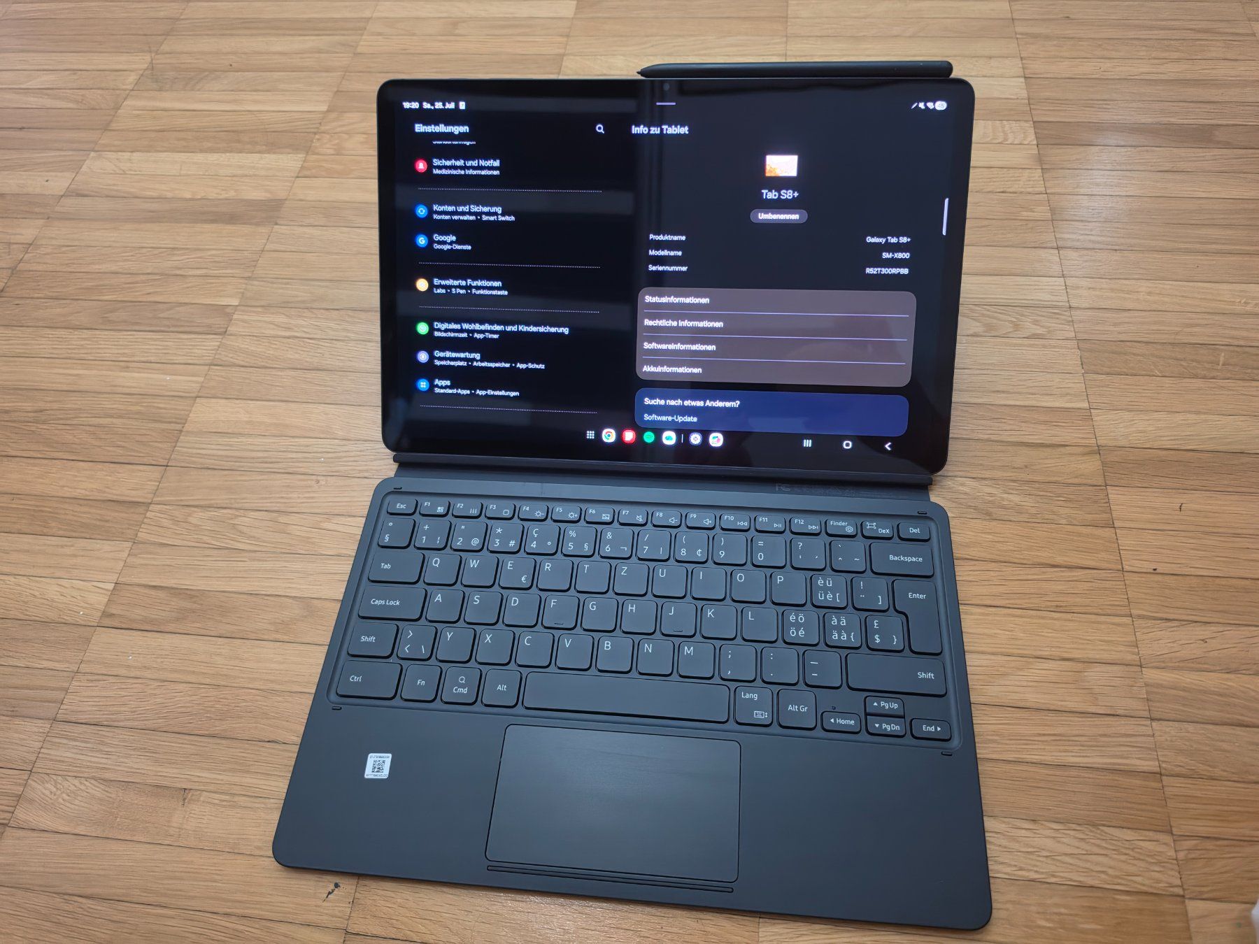 Samsung Tablet PC: Samsung Tab S8+ mit Book Cover Keyboard – Usato da Spreitenbach venduto da pat_xqj6 1