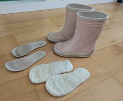 Gummistiefel Bergstein rosa, Gr. 22, mit warme Einlegesohlen