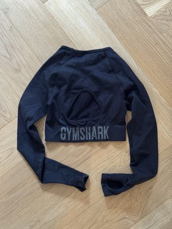 Gymshark Flex Crop Top schwarz