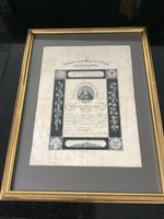 Confirmation Antikes Bild  1838