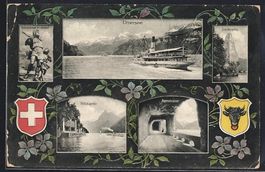 Altdorf, Telldenkmal, Partie am Umersee,