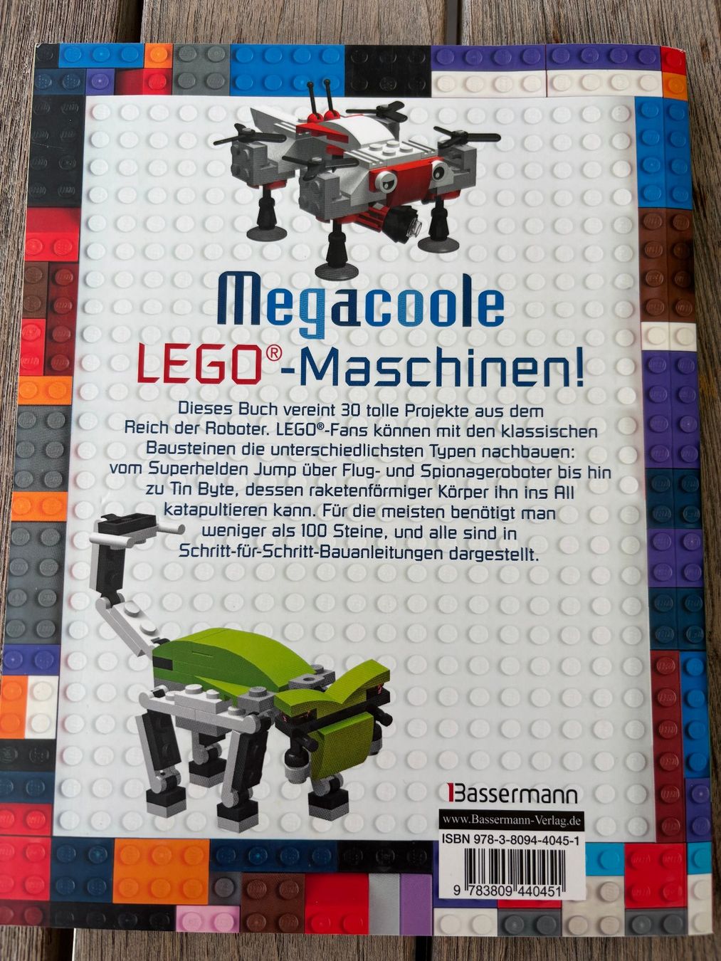 Lego Kit di costruzioni: Buch 30 Ideen mit LEGO-Steinen, ROBOTER – Nuovo (secondo la descrizione) da Rain venduto da ali_t2vz 1