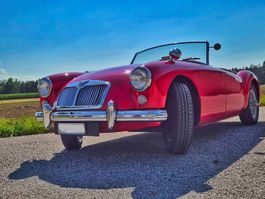 MG A 1500 Roadster | Veteran | Ab MFK | Drahtspeichen | 1957