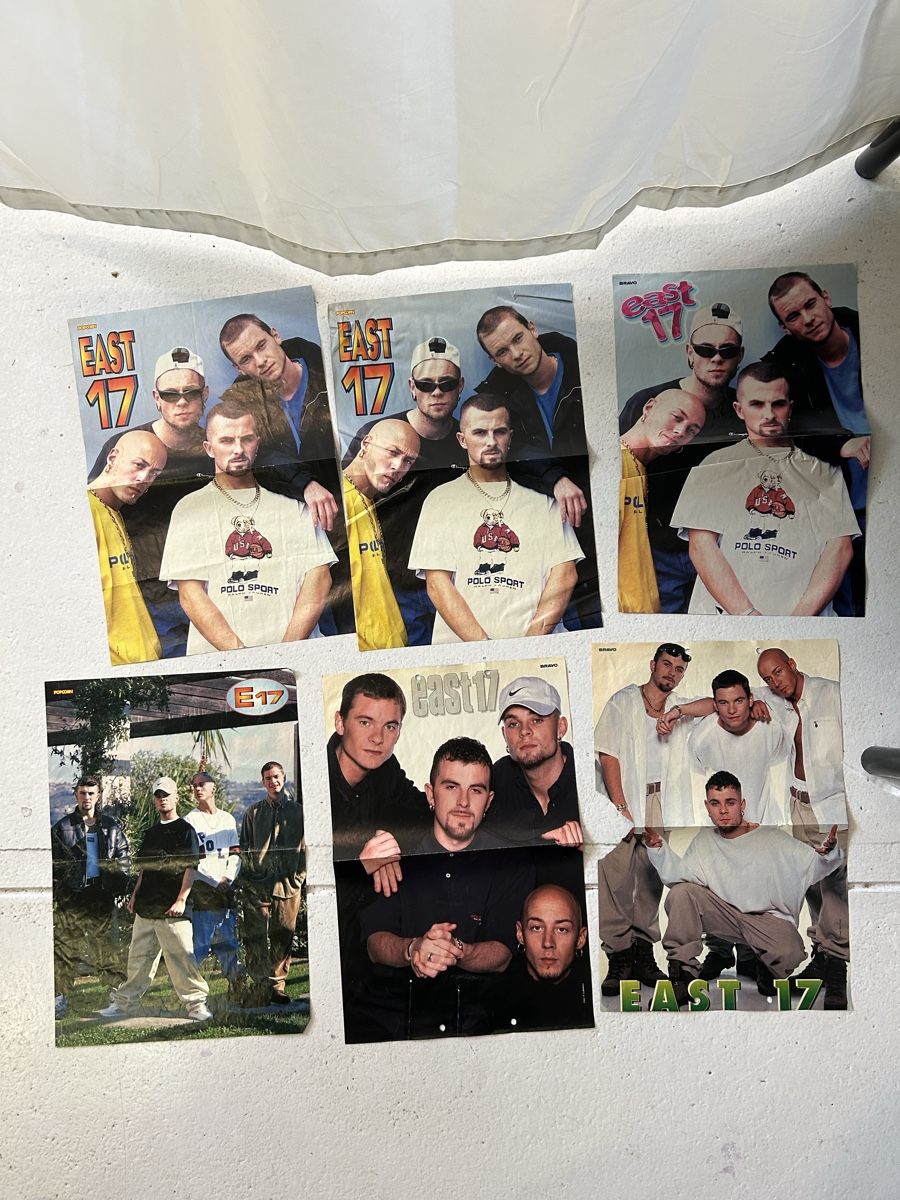 Foto & Immagini: East 17 Poster Stickers Bravo Popcorn – Usato da Bern venduto da spraydose