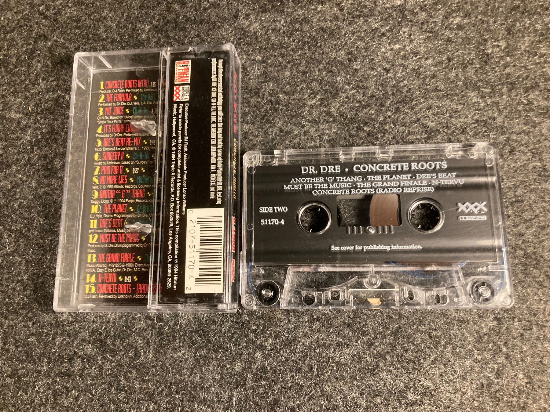 Musicassette: Dr. Dre - Concrete Roots Anthology (MC) – Usato da Fribourg venduto da Karushi 4