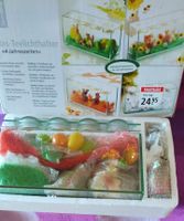 Glas Teelichhalter "4 Jahreszeiten"
