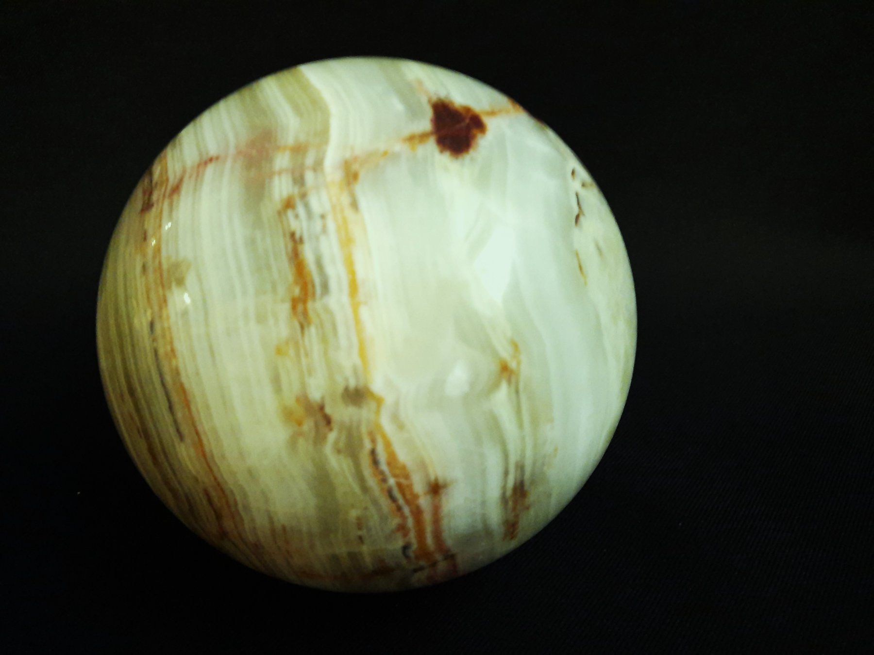 Minerali & Pietre curative: ONYX Stein Kugel 2.67 Kg – Usato da Beinwil am See venduto da Restwert_Beinwil 4