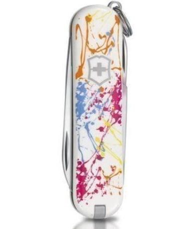 Victorinox Coltelli tascabile: Victorinox Classic Limited Edition 2010 Splatter – Nuovo (secondo la descrizione) da St. Margrethen SG venduto da vista23 3