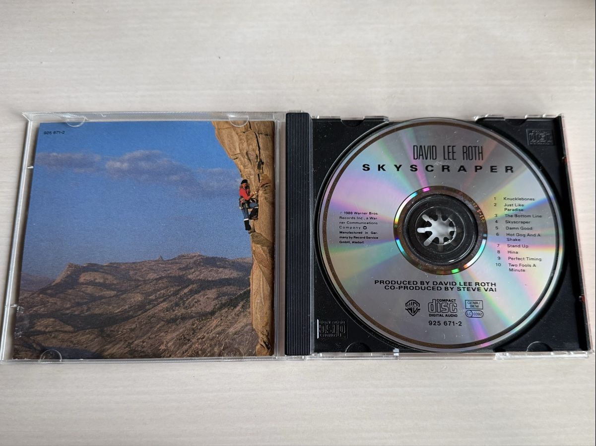 CDs: David Lee Roth - Skyscraper - CD – Gebraucht aus Oberried Brienz von Chyara 2