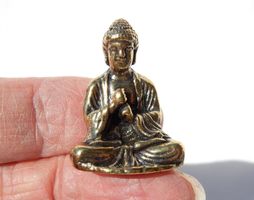 ❤️**MINI MESSING BUDDHA, Glücksbringer zum mitnehmen**❤️