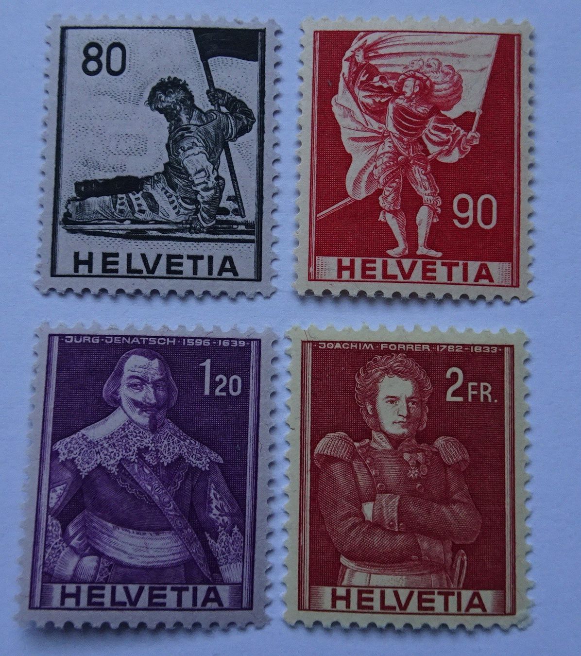 Alle Briefmarken: 1958*-1959* – Neu (gemäss Beschreibung) aus Aadorf von Chnorli-Furz