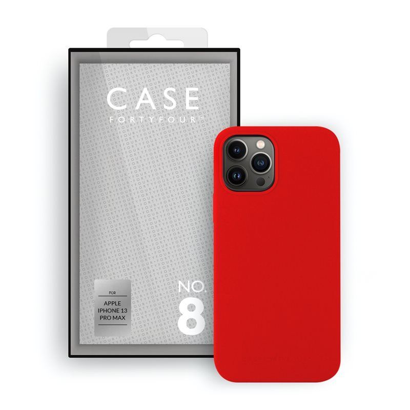 Cover & Protezioni schermo: CASE 44 iPhone 13 Pro Max Soft Cover Rot  – Nuovo e nell'imballaggio originale da St.Gallen venduto da kaufdeinhandy