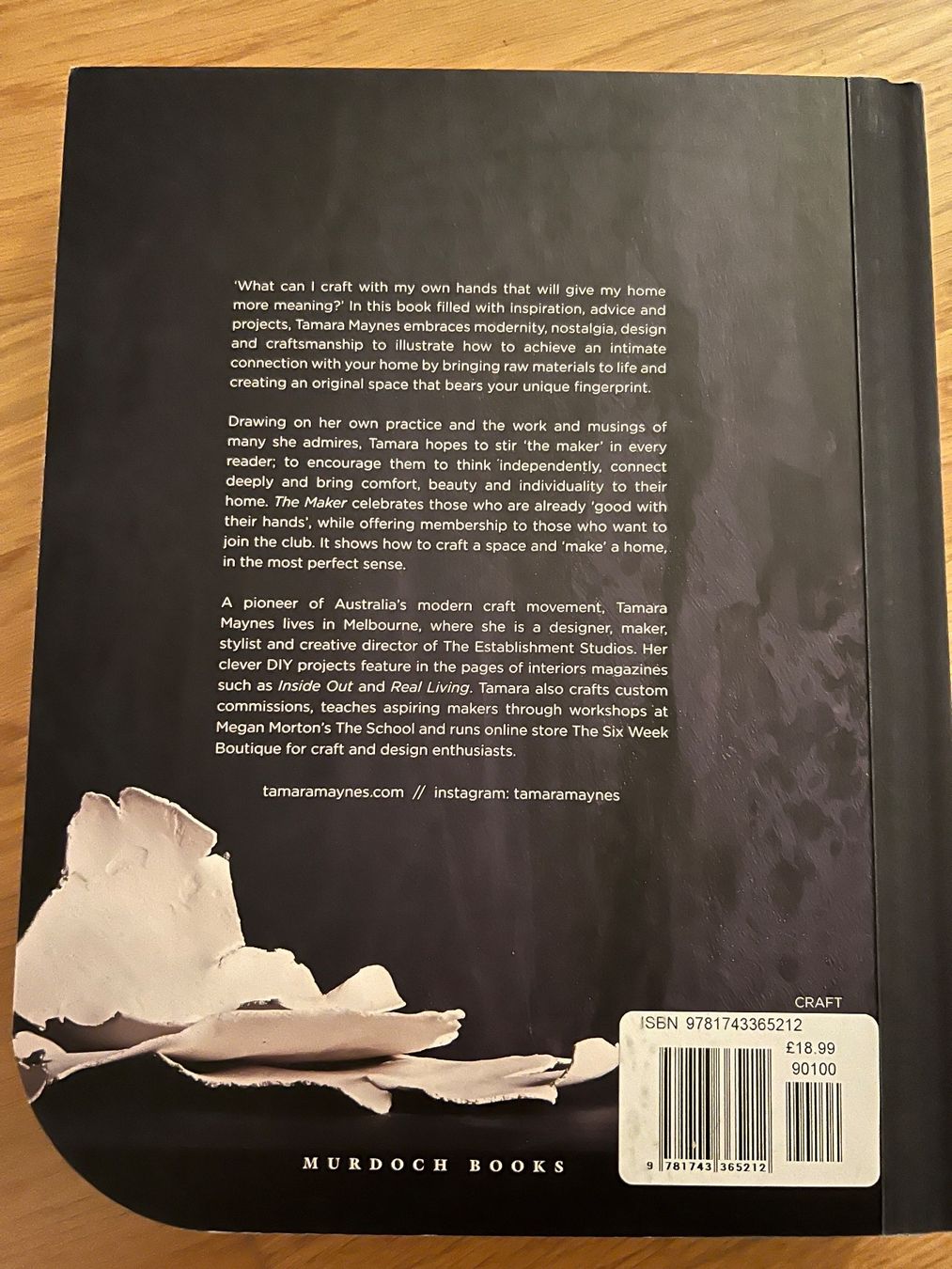 Libri: The maker beyond decorating : crafting a unique space book – Usato da Zollikerberg venduto da Huglina 1