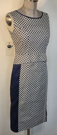 36 S LUISA CERANO sportlich elegantes Etuikleid Designer