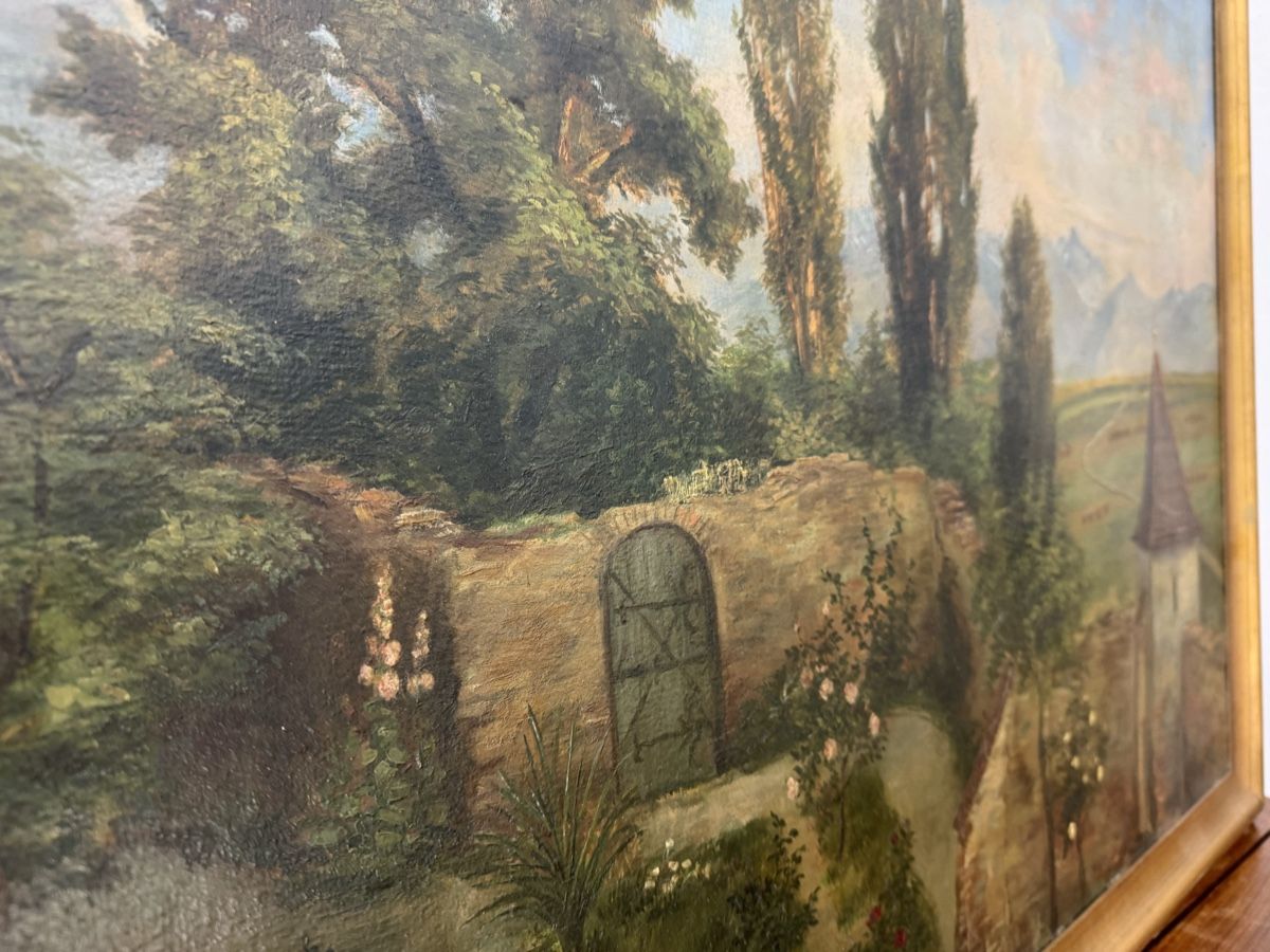 Dipinti: Ölgemälde Mathilde Berner-Roth, 101cm x 70cm – Usato da Bern venduto da tetraodonnie 7