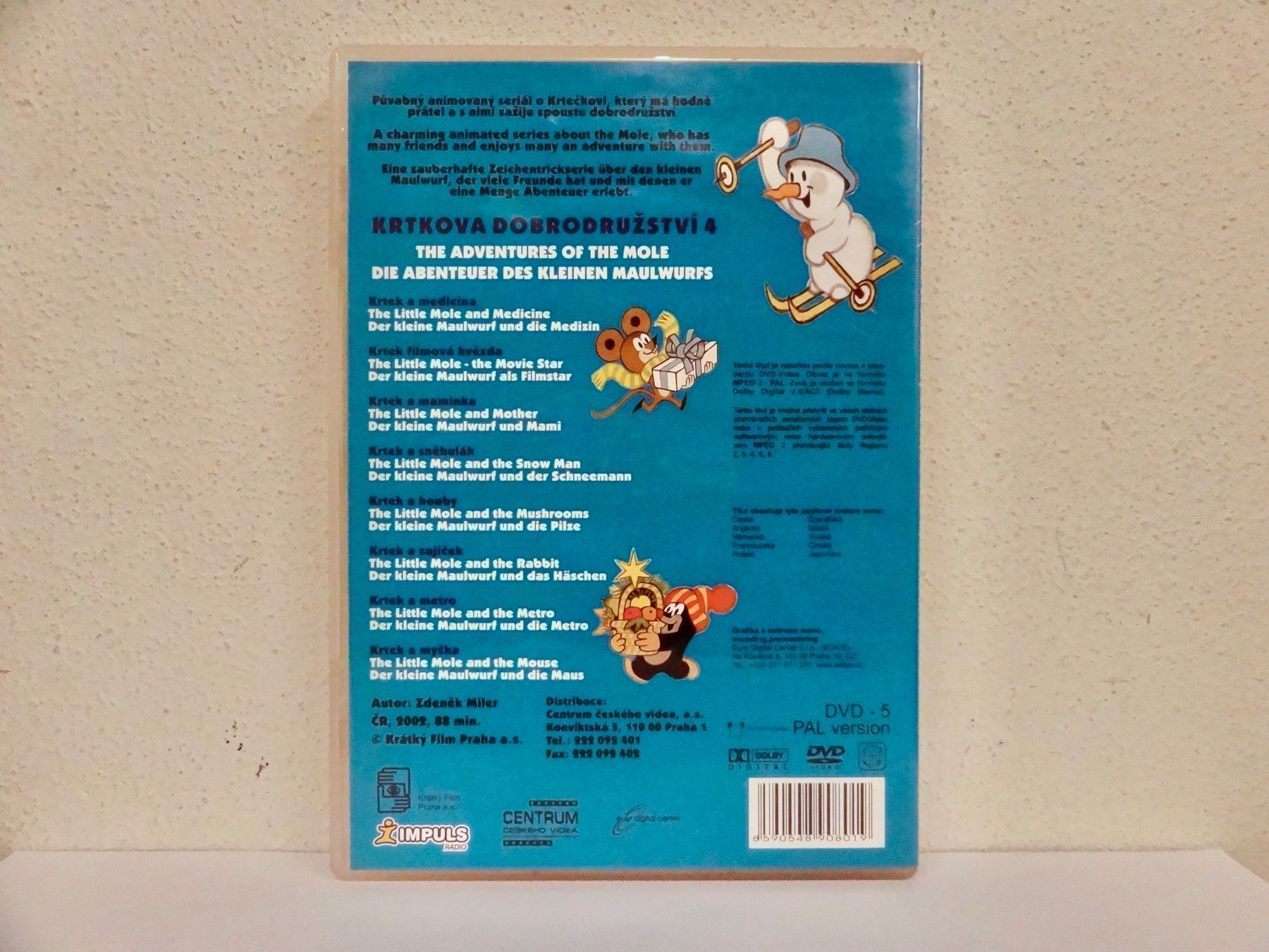 Alle DVDs: DVD ABENTEUER DES KLEINEN MAULWURFS 4 – Gebraucht aus Kerzers von wisaundso 1
