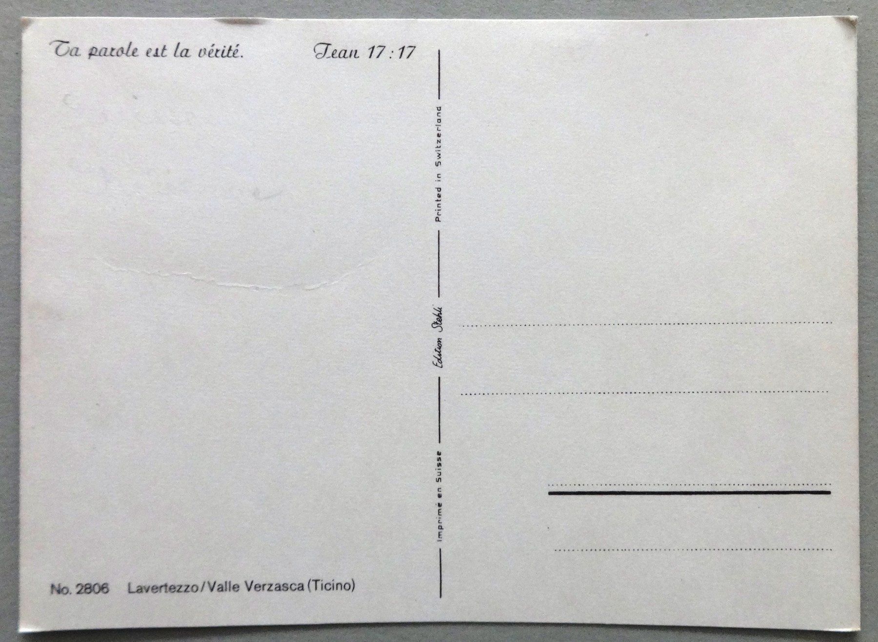 Cartoline postali: Lavertezzo / Valle Verzasca – Difettoso da Fétigny venduto da Billy2miny 1
