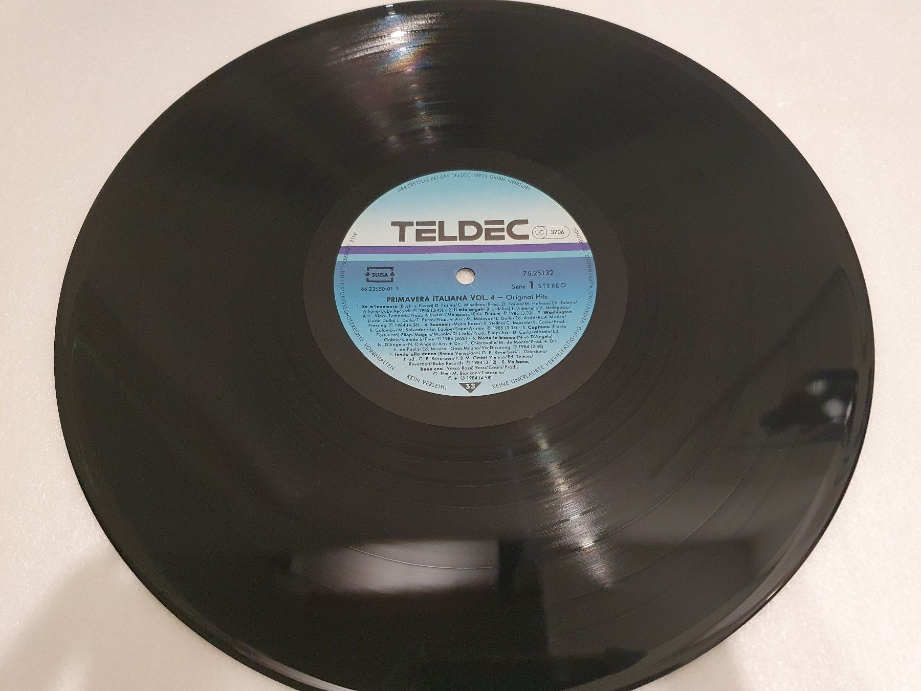 Dischi in vinile: Primavera Italiana Vol. 4 – Usato da Uster venduto da Vinyl-Leidenschaft 2
