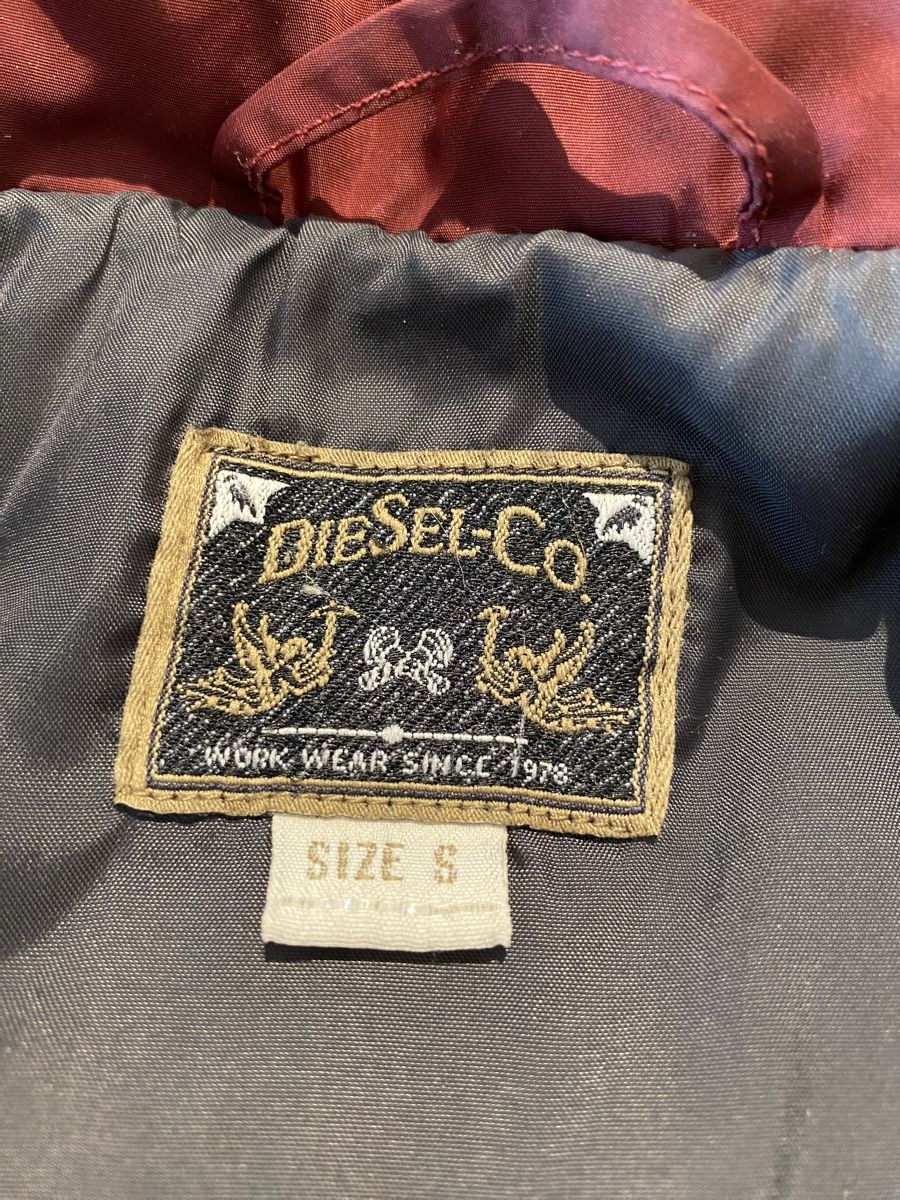 Diesel Giacche: Diesel-Co Jacke bordeaux/jeans Gr. S – Usato da Krauchthal venduto da Le_Sa 3
