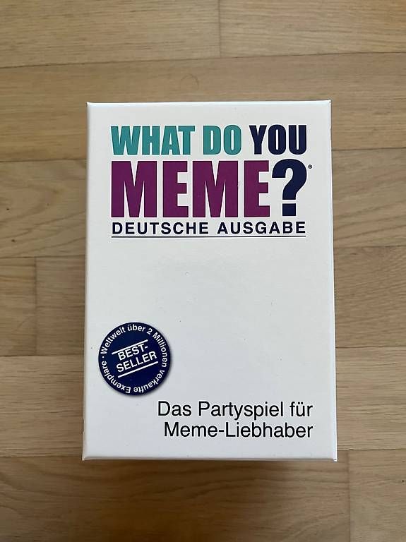 Giochi: What do you Meme - Gesellschaftsspiel – Usato da Oberburg venduto da rap_r7yl