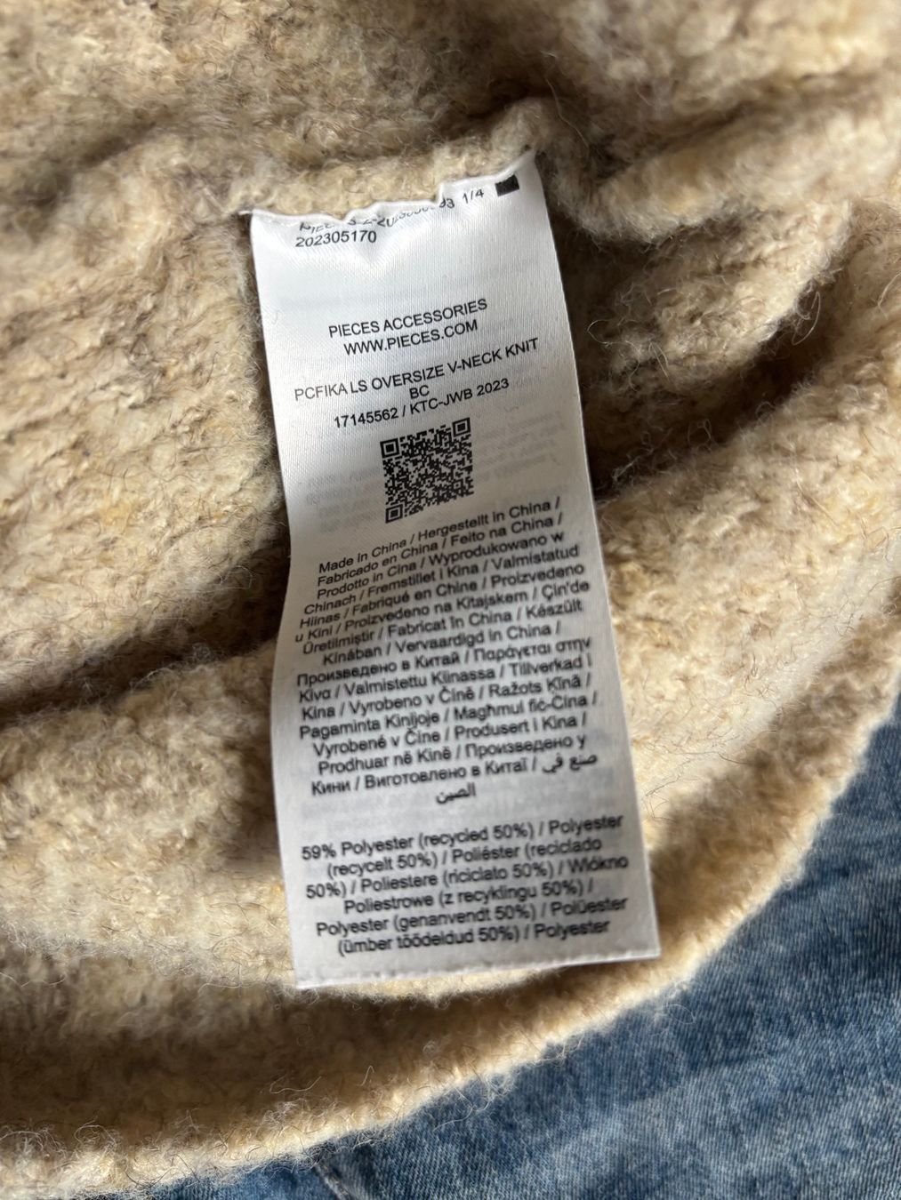 Pieces Maglioni & Felpe: PIECES Kuschelpullover – Usato da Merishausen venduto da yourdream 5