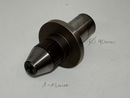 Dornag Kurzbohrfutter 1-13mm mit Zylindrischem Schaft 40mm