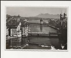 AK 1935 Luzern mit Rigi 😍