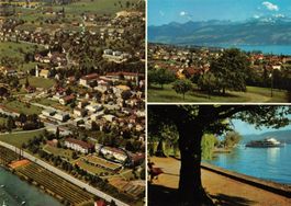 Gruss aus MÄNNEDORF - schöne Luftaufnahme