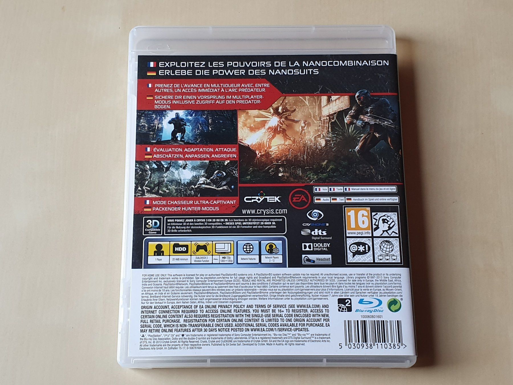 Sony Jeux: Crysis 3 – D'occasion à Stansstad par collectorsshop 1