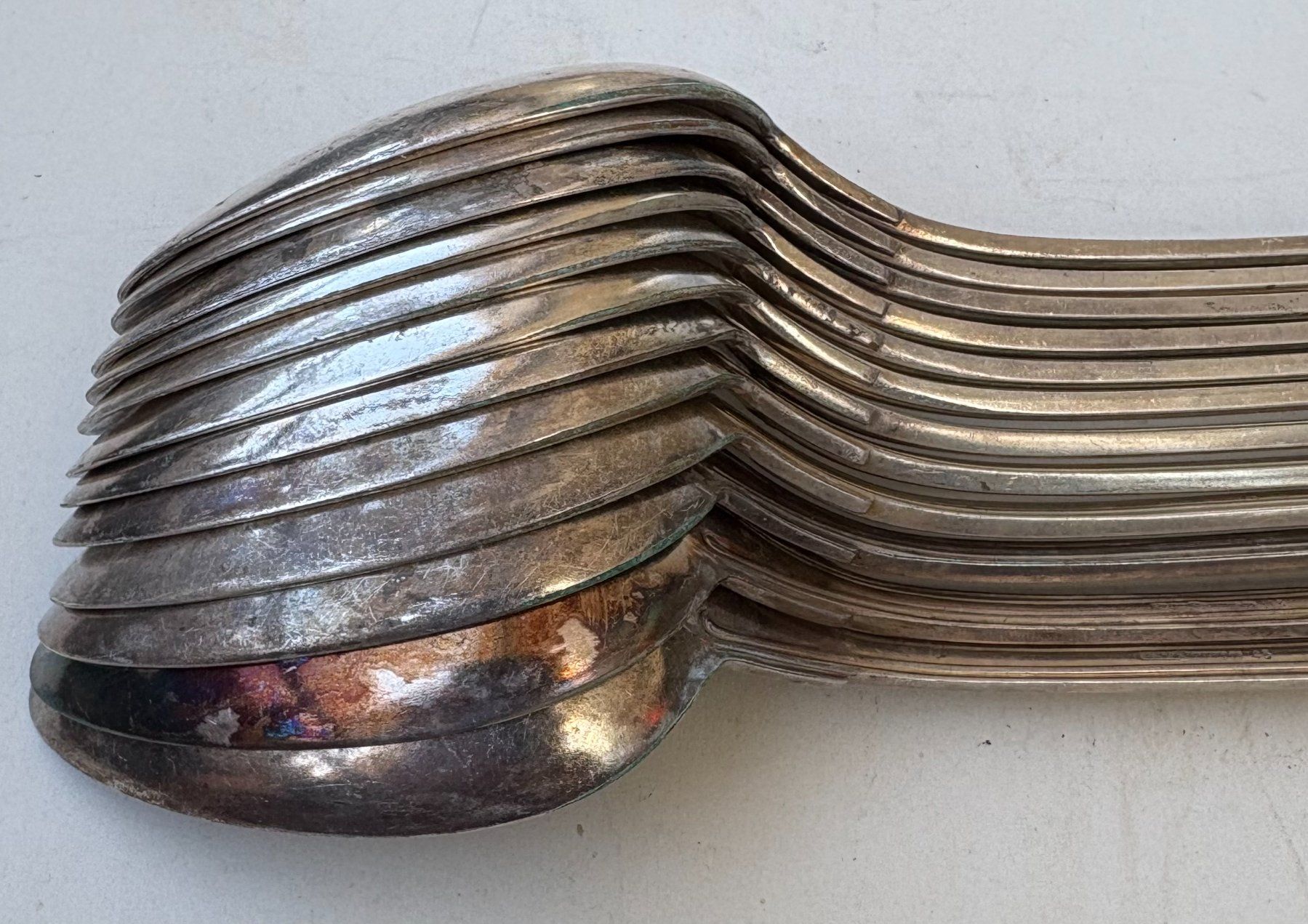 Cucchiai: 12 LÖFFEL 90ER SILBER – Usato da Ostermundigen venduto da wini63 1