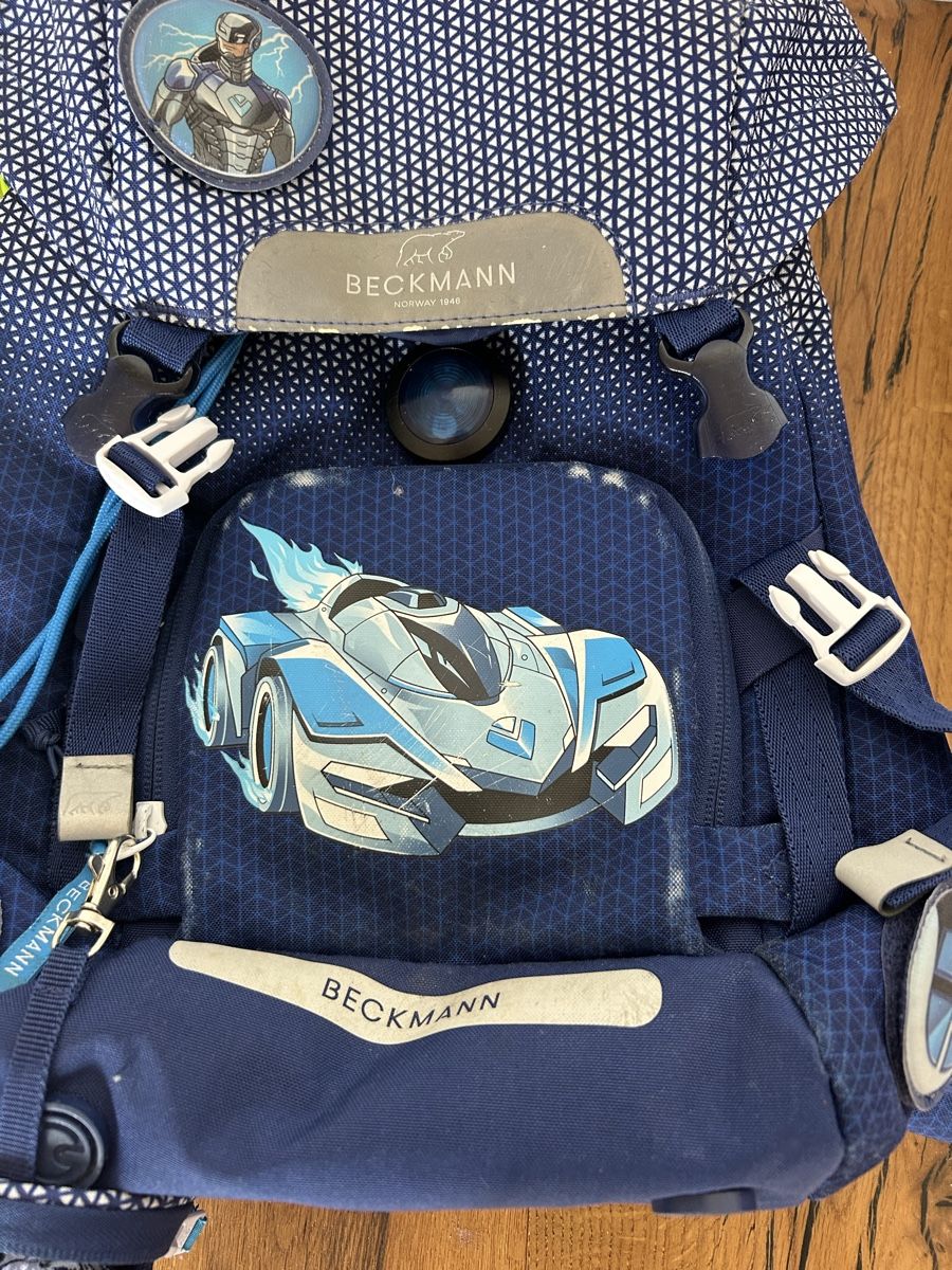 Borse & Zaini: Beckmann Schulrucksack Set Auto Motiv  – Usato da Röschenz venduto da c_k_wj8r 3