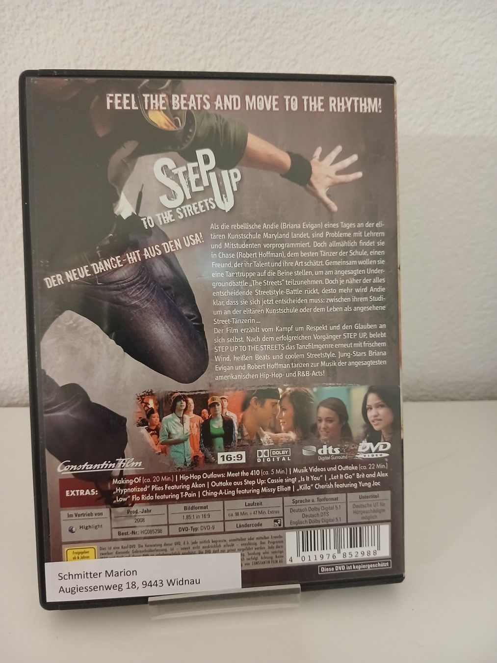 Alle DVDs: Step up to the Streets – Gebraucht aus St. Margrethen SG von SamusAran 1