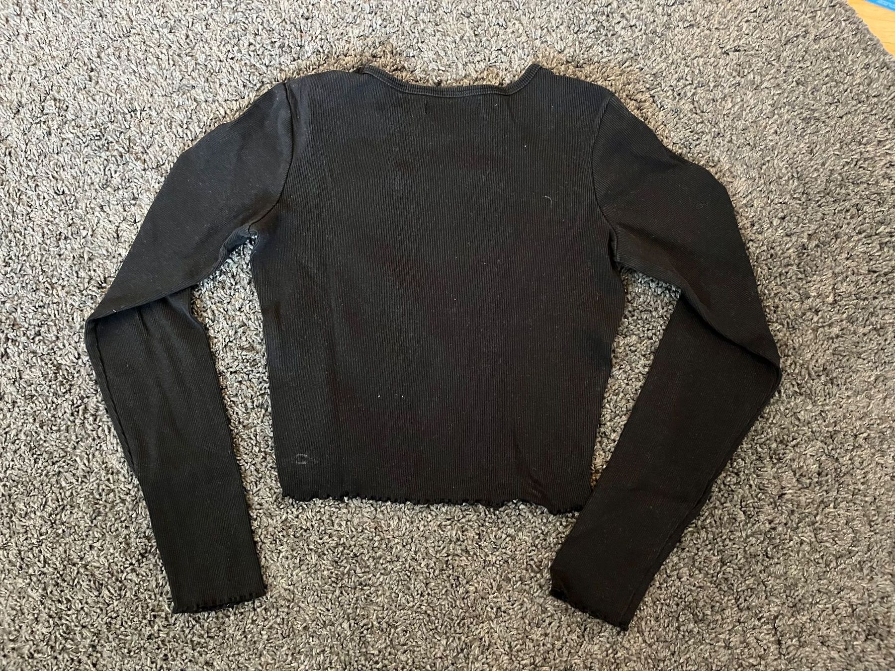 Pull&Bear Top: Langarm-Shirt Gr. M – Usato da Rain venduto da Rasala3 1