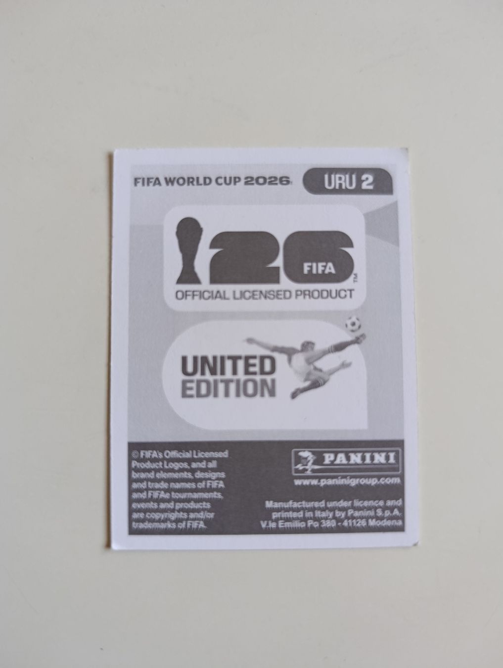 Panini Sammelbilder & Trading cards: Panini World Cup 2026 URU 2 – Neu (gemäss Beschreibung) aus Lavey-Village von pas_7xd2 1