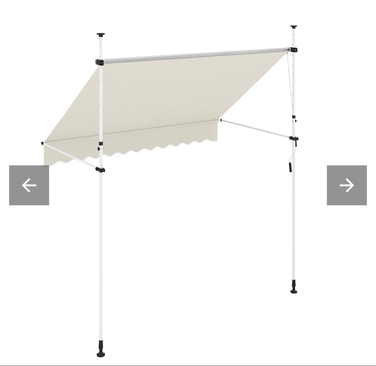 Tende da sole: Sonnenmarkise breite 250  x 120cm – Nuovo e nell'imballaggio originale da Obermumpf venduto da saramya 3