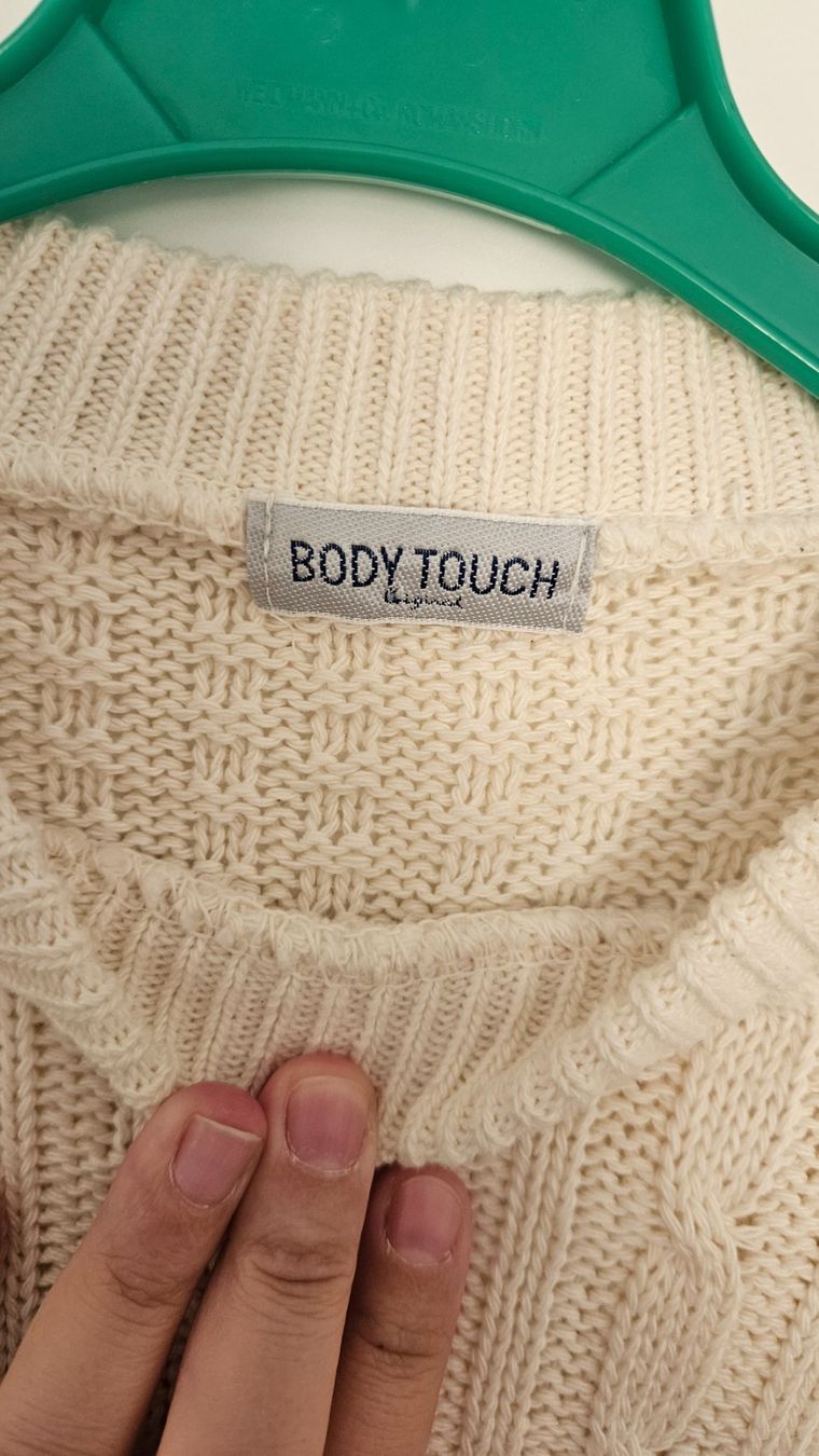 Maglioni & Felpe: Pullover Body Touch avorio tg.M acrilico-cotone – Usato da Melano venduto da H-Sara 1