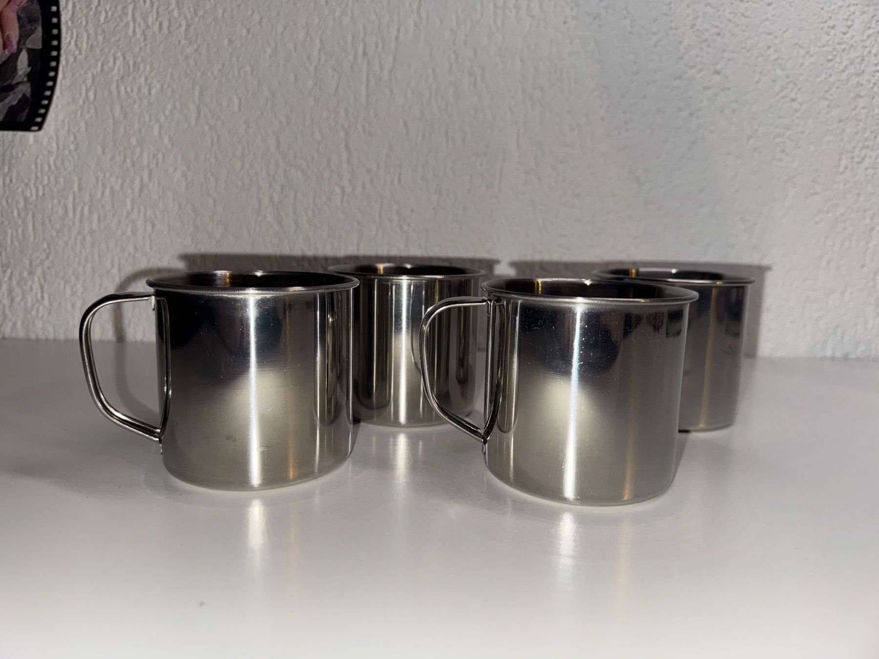 Tazze: 4 Edelstahltassen von Berger – Usato da Grosswangen venduto da Second_hand_paradise 2