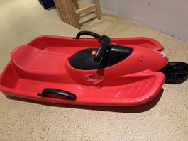 Hamax Sno Blast Lenkschlitten rot, für 👧 