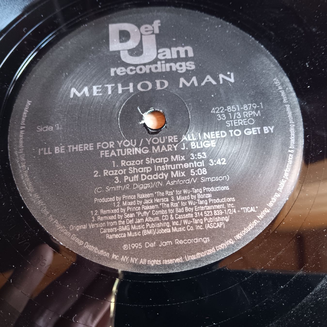 Dischi in vinile: Method Man Vinyl I'll be there for you USA 1995 – Usato da Chur venduto da chr_b2cn 3