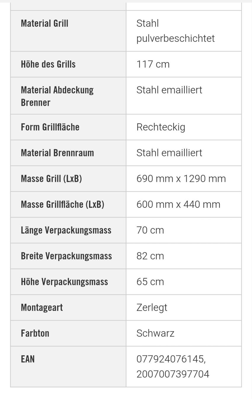 Weber Griglie: Weber Gasgrill 3-Brenner – Nuovo e nell'imballaggio originale da Neuhausen am Rheinfall venduto da sanitom 5
